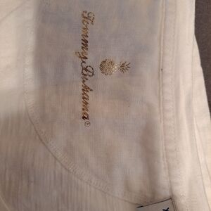 Tommy Bahama White Top with Green Pineapple